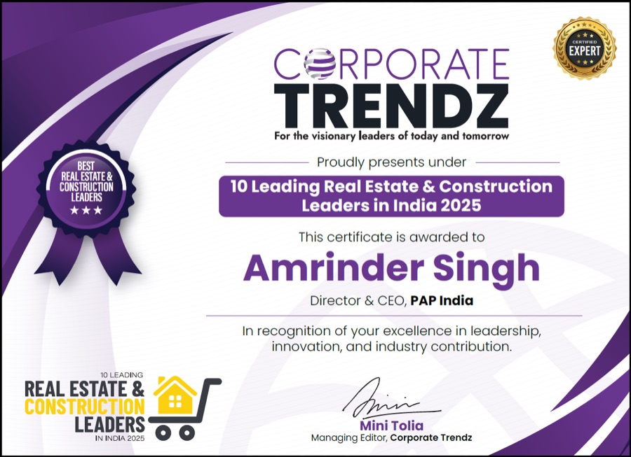 Corporate Trendz certificate