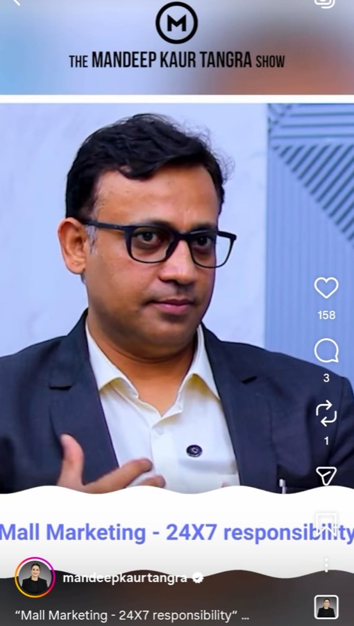Mall Marketing — 24x7 responsibility, The Mandeep Kaur Tangra Show